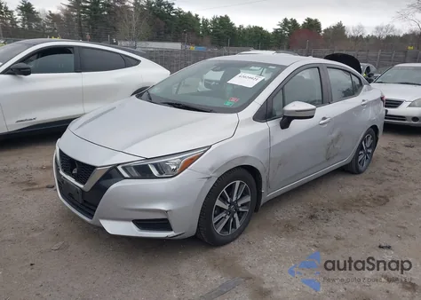 2020 Nissan Versa Sv Xtronic Cvt z USA, uszkodzony, nr VIN 3N1CN8EV3LL871082
